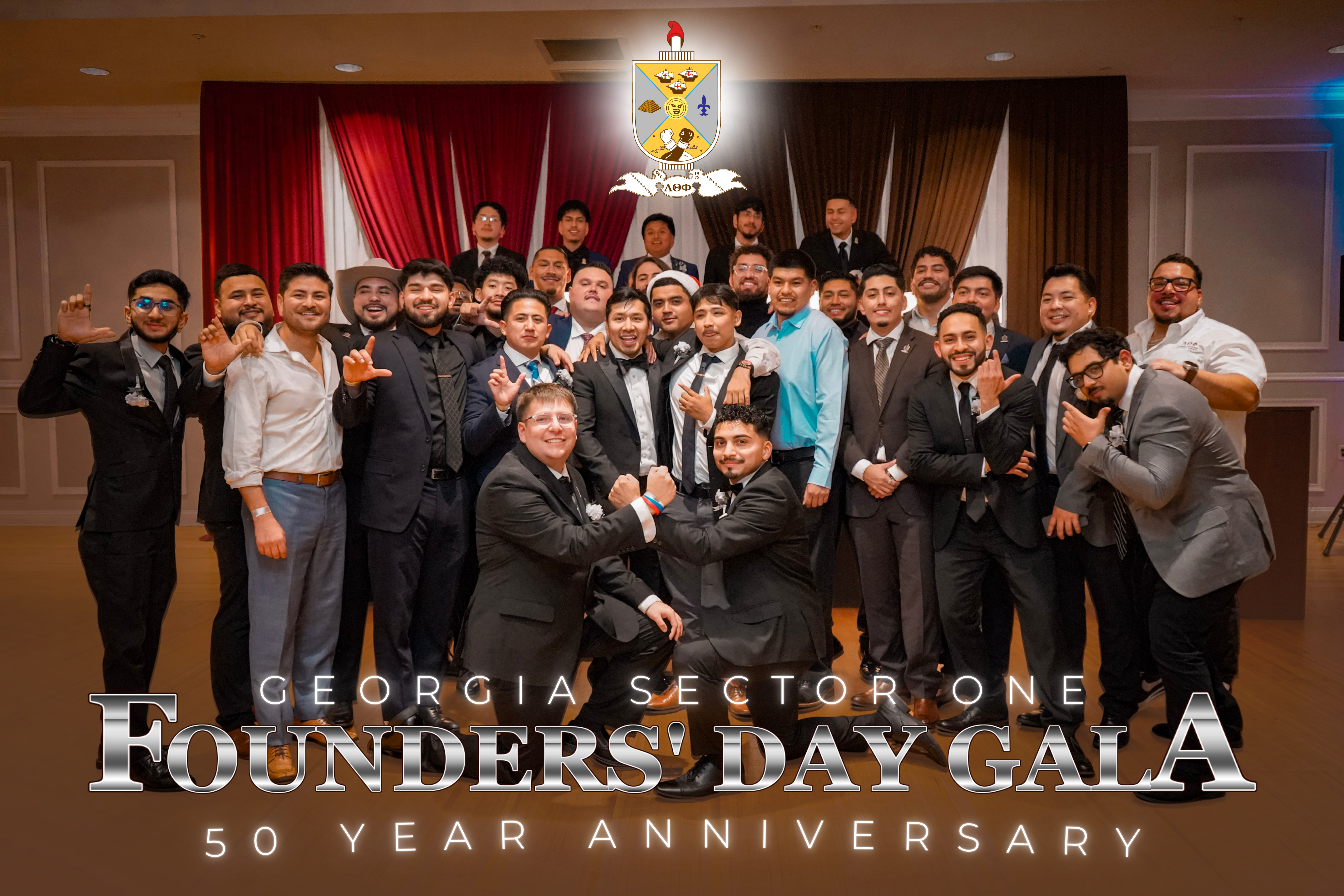 Georgia Sector One Founders Day Gala 50th anniversary